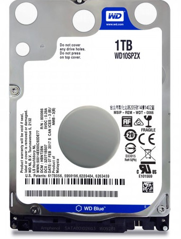 Western Digital 1TB Laptop Internal Hard Drive