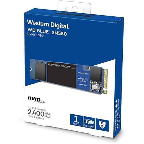 Western Digital Blue SN550 1TB PCIe M.2 NVMe SSD