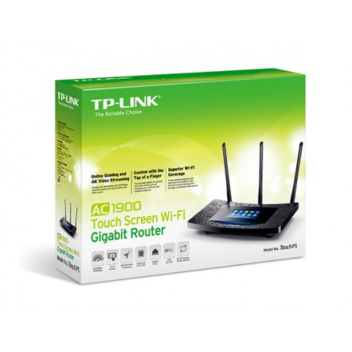 TP-Link P5 AC1900 Touch Screen Wi-Fi Gigabit Router
