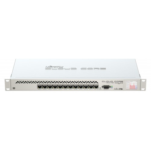 Mikrotik CCR1016-12G 1U Rackmount Router