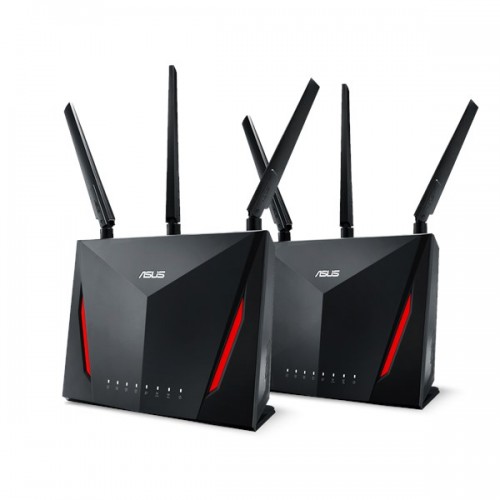 ASUS RT-AC86U AiMesh AC2900 WiFi Dual Band Gigabit Wireless Router (2 Pack)