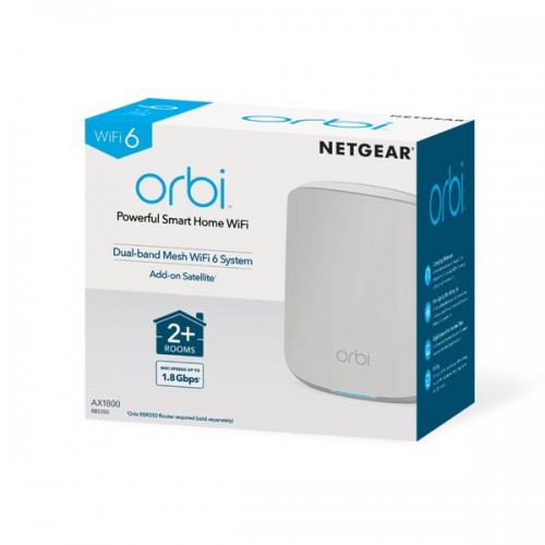Netgear Orbi RBS350 AX1800 Dual Band WiFi 6 Router