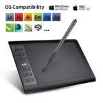 10Moons 1060P Digital Graphic Tablet (Drawing Tablet)