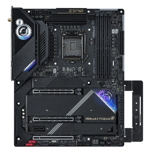 ASRock Z590 Taichi Intel 10th and 11th Gen WiFi 6 ATX Motherboard
