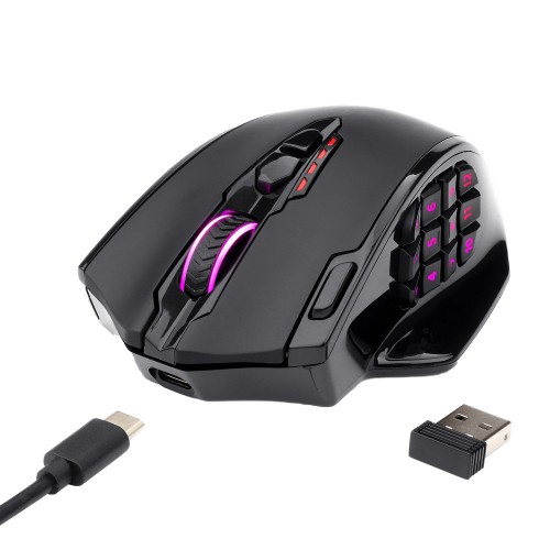 Redragon M913 Impact Elite Wireless Gaming Mouse With 20 Programmable Buttons