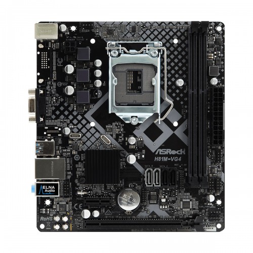 ASRock H81M-VG4 R4.0 4th Generation Micro ATX Motherboard