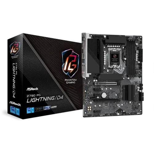 ASRock Z790 PG Lightning/D4 13th Gen & 12th Gen ATX Motherboard