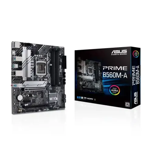 ASUS PRIME B560M-A 10th and 11th Gen Micro-ATX Motherboard
