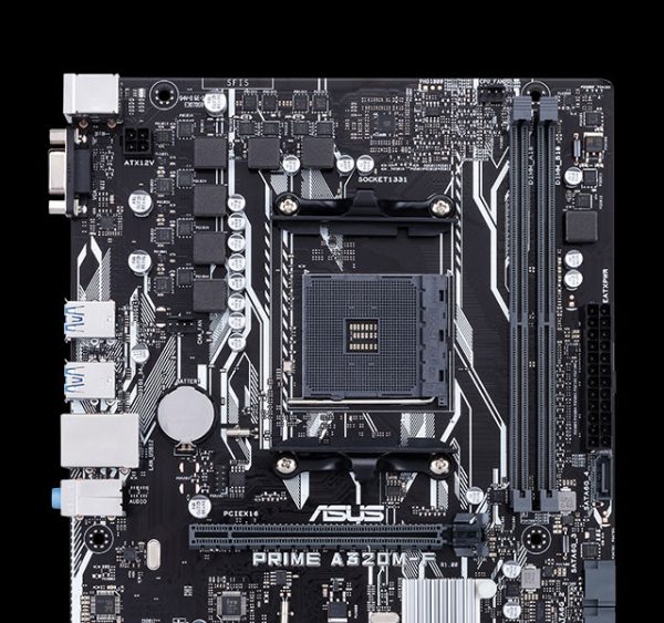 ASUS AMD A320M-F AM4 Motherboard